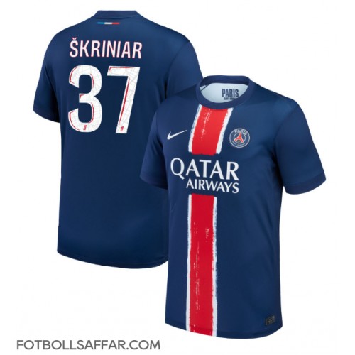 Paris Saint-Germain Milan Skriniar #37 Hemmatröja 2024-25 Kortärmad